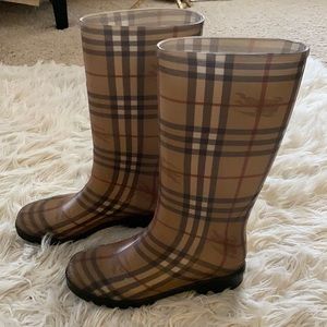 Burberry rain boots purchased at Nordstrom rack Cali years back
